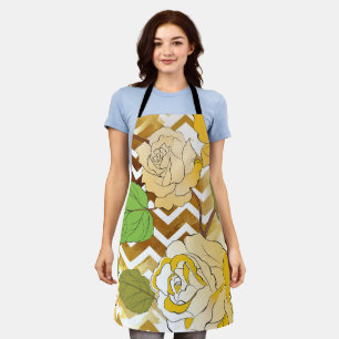 Roses 10 apron