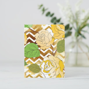 Roses 10 holiday postcard