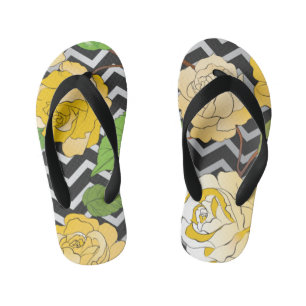 Roses 11 kid's flip flops