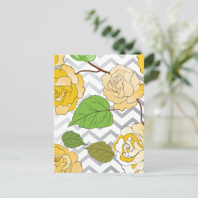 Roses 11 postcard (Standing Front)