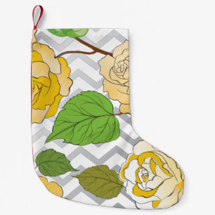 Roses 11 small christmas stocking
