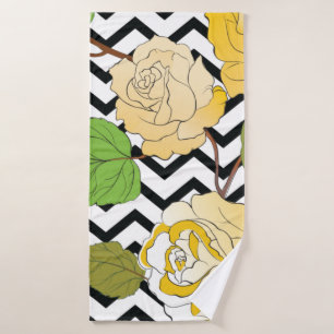 Roses 12 bath towel