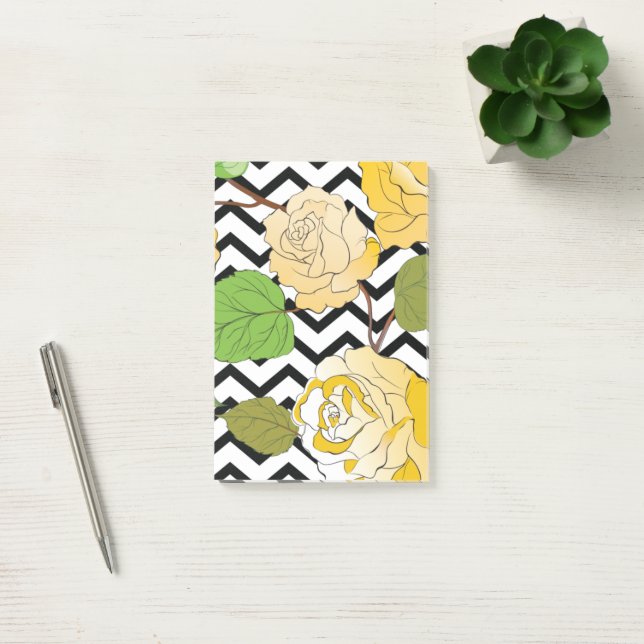 Roses 12 post-it notes (Office)