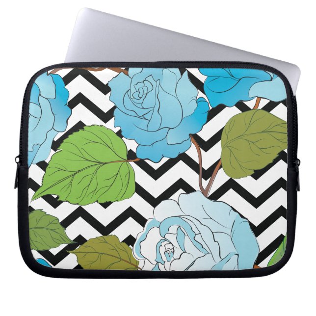 Roses 13 laptop sleeve (Front)