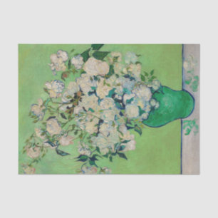 Roses, 1890 by Vincent van Gogh Tissue Paper