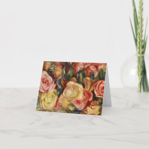 Roses (1912) by Pierre-Auguste Renoir Card