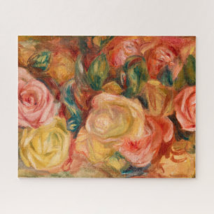 Roses, 1912 by Pierre-Auguste Renoir Jigsaw Puzzle
