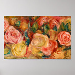 Roses, 1912 by Pierre-Auguste Renoir Poster