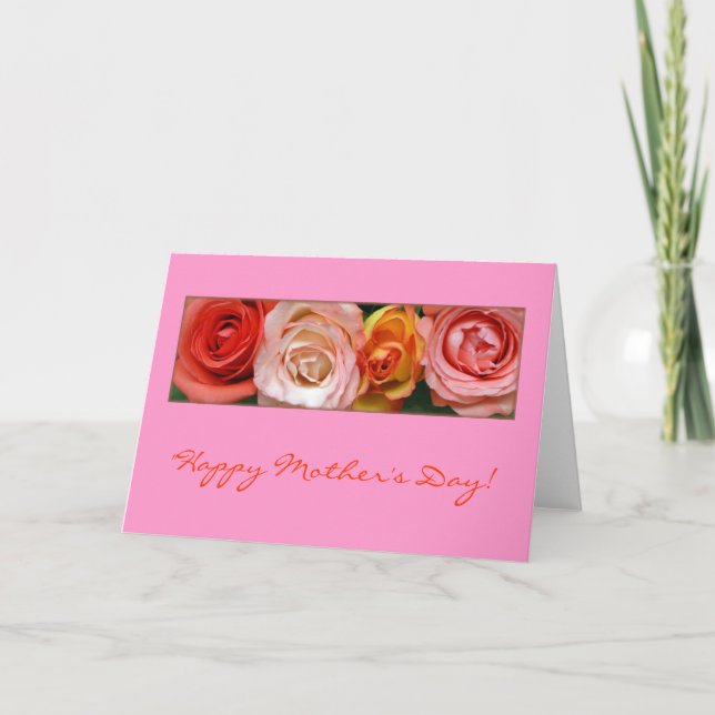 "Roses #1" Card (Front)