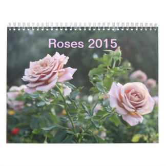 Roses 2015 Calendar