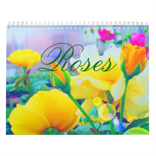 Roses 2018 Custom Calendar (Cover)