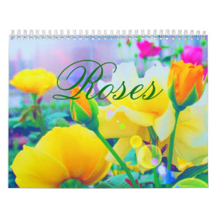 Roses 2018 Custom Calendar