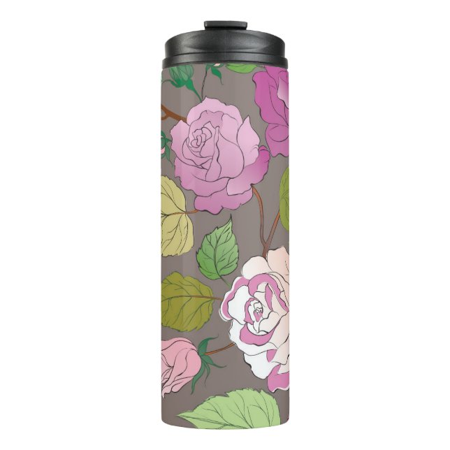 Roses 20 thermal tumbler (Front)