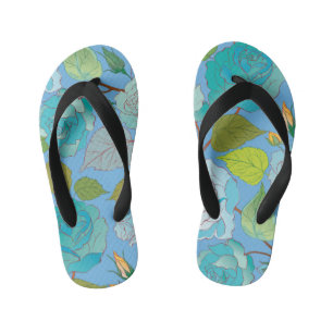 Roses 23 kid's flip flops