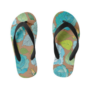 Roses 25 kid's flip flops