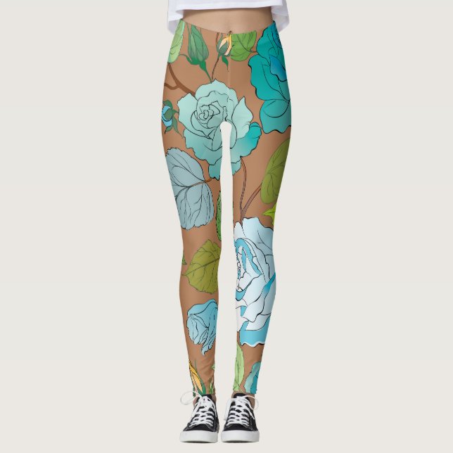 Roses 25 leggings (Front)
