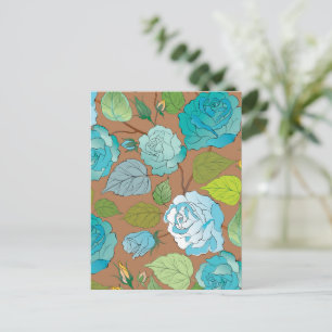 Roses 25 postcard
