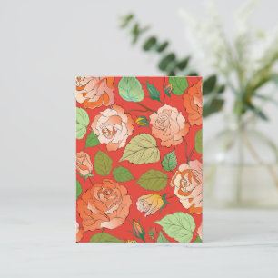 Roses 26 holiday postcard