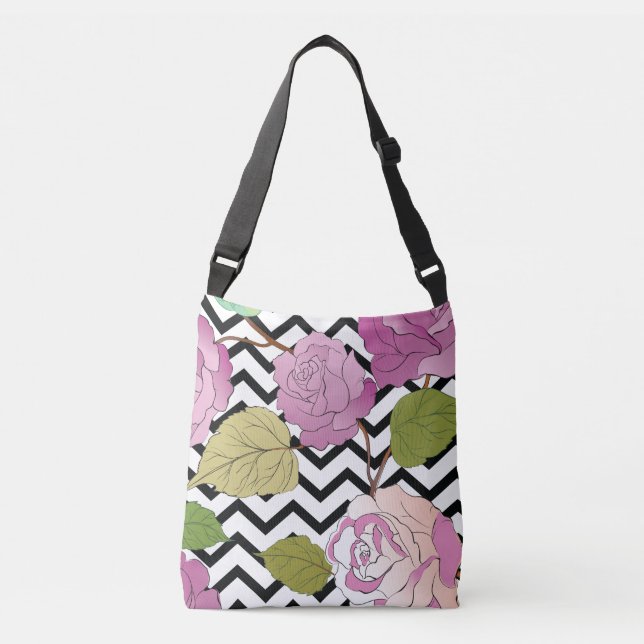 Roses 27 crossbody bag (Front)