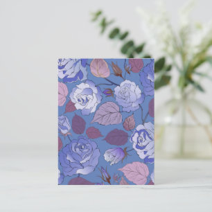 Roses 32 holiday postcard