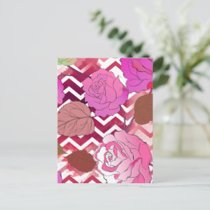 Roses 33 holiday postcard