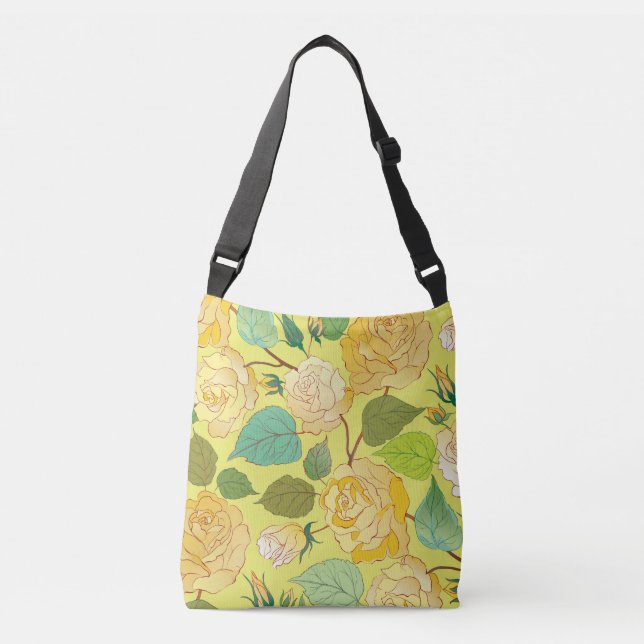 Roses 4 crossbody bag (Front)