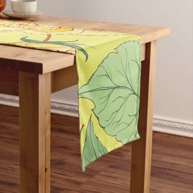 Roses 4 short table runner (In Situ)