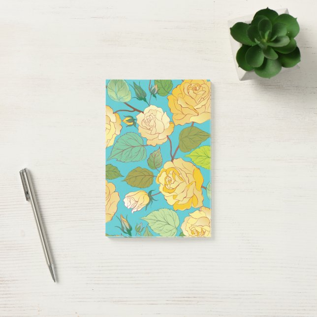 Roses 5 post-it notes (Office)