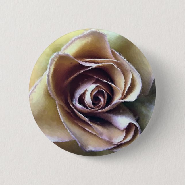 ROSES 6 CM ROUND BADGE (Front)