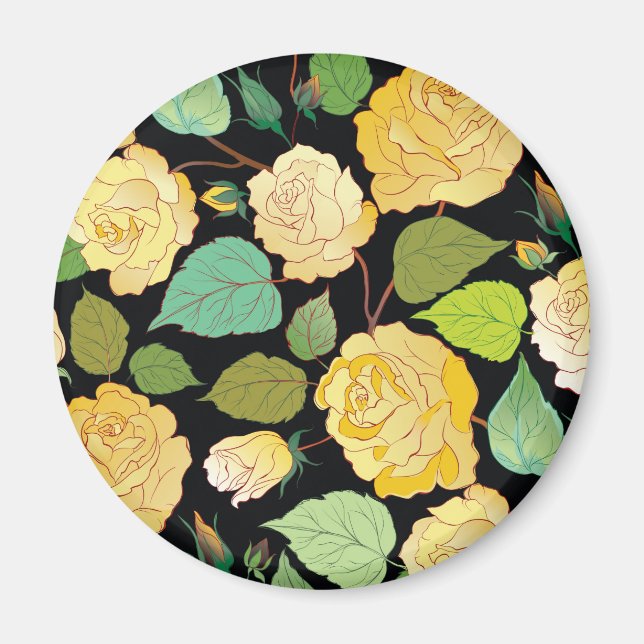 Roses 8 magnet (Front)