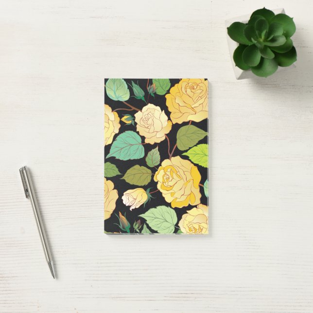 Roses 8 post-it notes (Office)