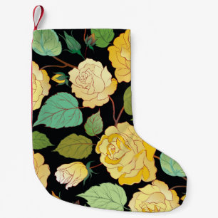 Roses 8 small christmas stocking