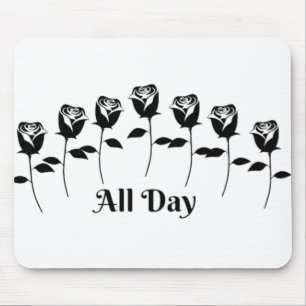 ROSES ALL DAY MOUSE MAT