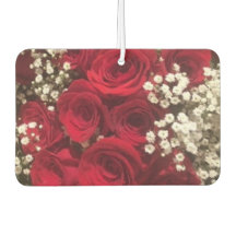 Roses and Baby's Breath Air Freshener