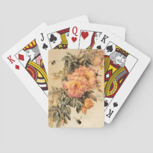 ‘Roses and Bumblebees’ Playing Cards