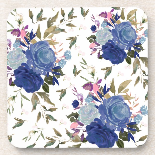 Roses and Cherries Coaster (Front)