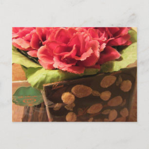 Roses and Chocolate Postcard