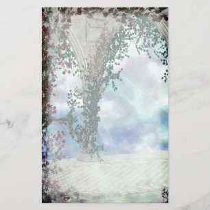 Roses and Light Fantasy Stationery