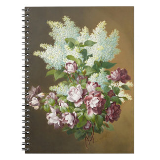Roses and Lilacs Notebook