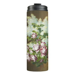 Roses and Lilacs, Thermal Tumbler