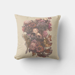 Roses and Moths Cushion