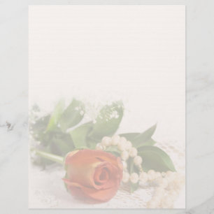 Roses and Pearls Letterhead