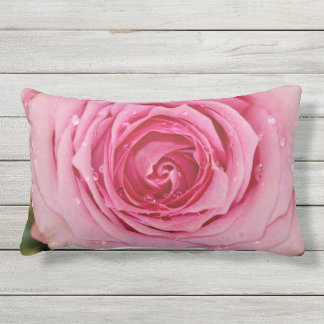 Roses and Pink Dogwoods Lumbar Cushion