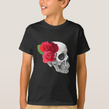 Roses and Skull