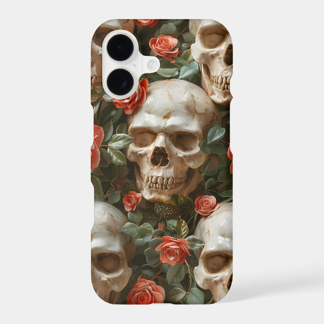 Roses and skulls design (Back)