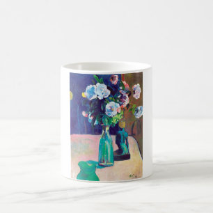 Roses and Statuette, Gauguin Coffee Mug