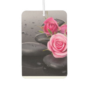 Roses and Stones Car Air Freshener