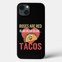 Roses Are Red Blah Tacos Valentines Day Food Lover