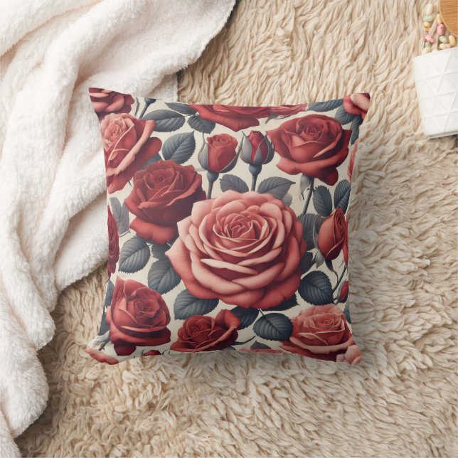 Roses are Red Cushion (Blanket)