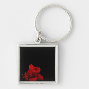 Roses Are Red Key Ring